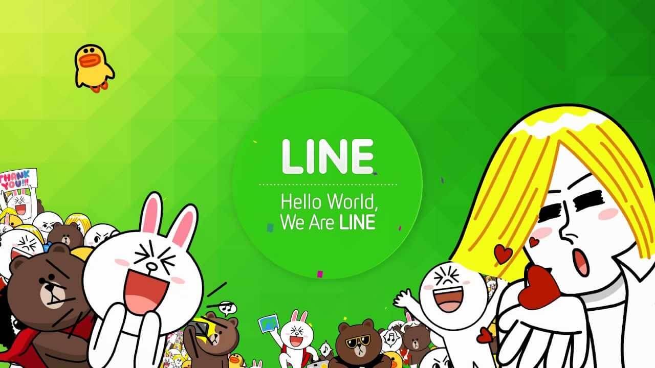 LINE Hello World 角色壁纸