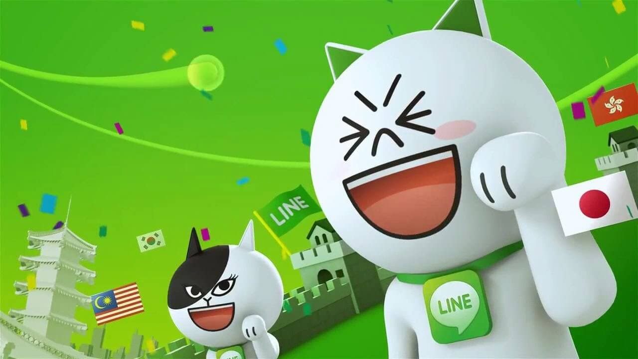 LINE 品牌角色跨国场景